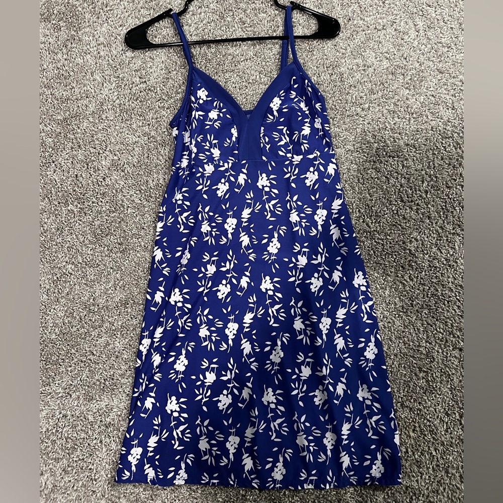 Royal Blue Slip Dress